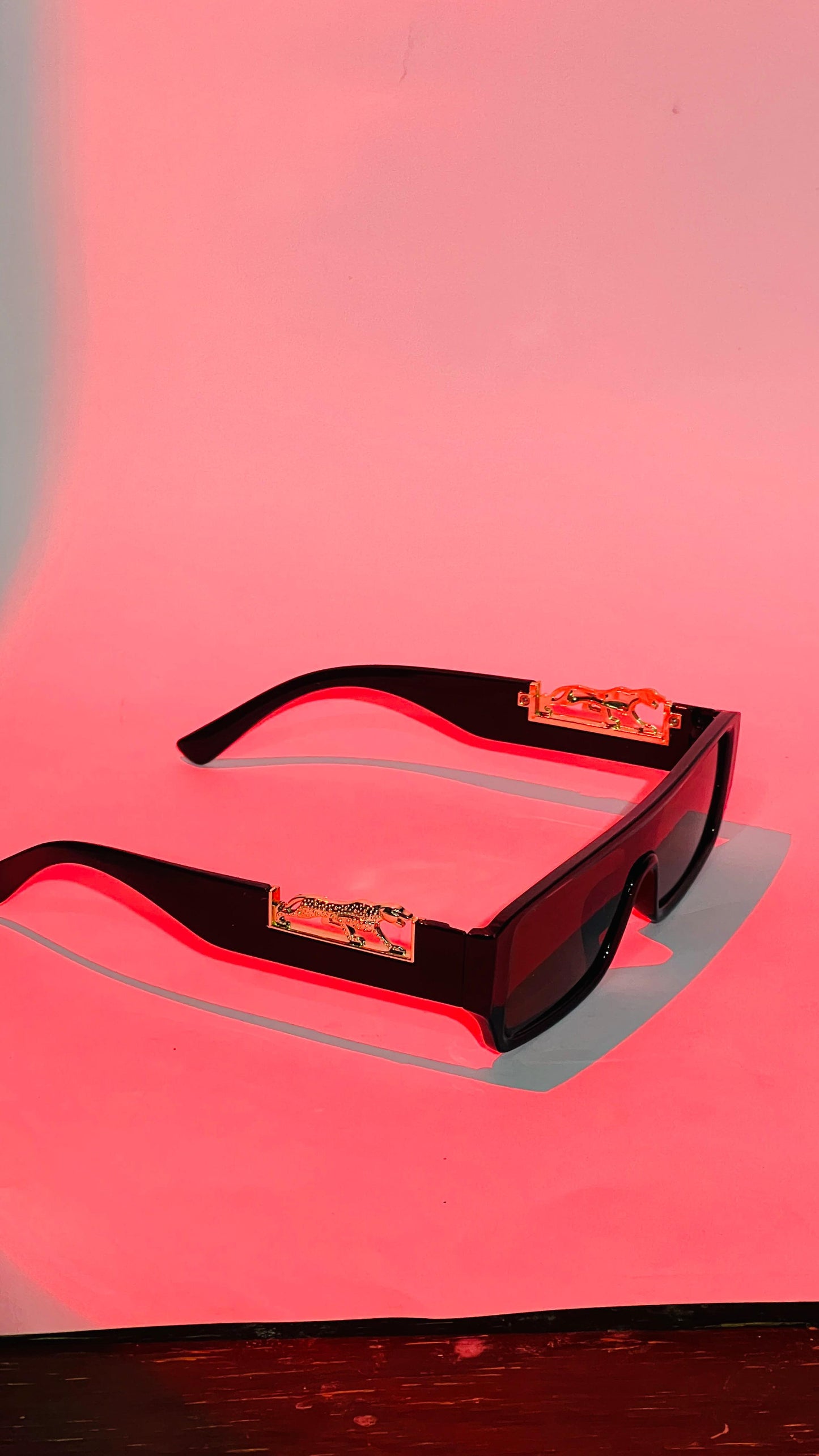 The Trendsetter: Elite Rectangular Shield Sunglasses.