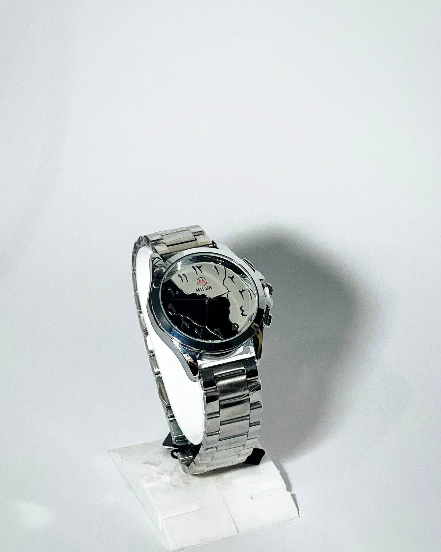 Arabic Aura Chain Watch | Golden & Silver Edition.