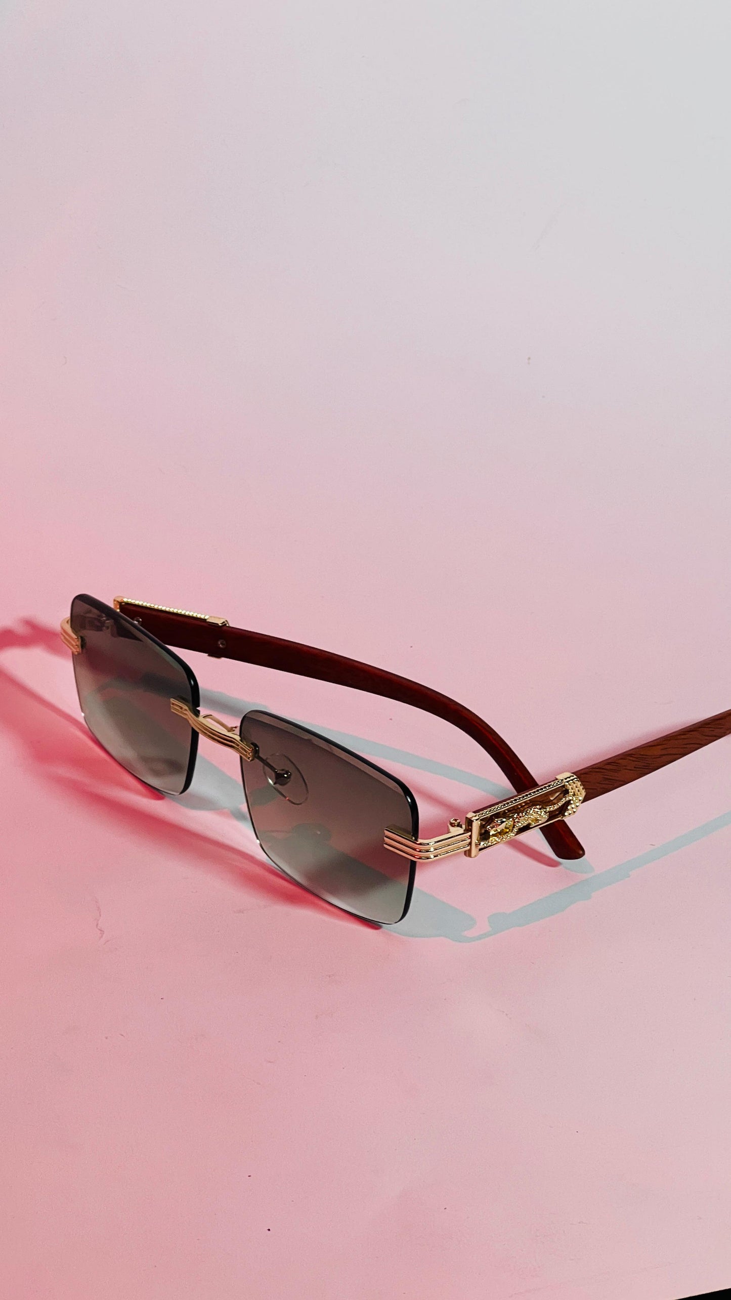 Rimless Sunglasses | cheetah glasses.