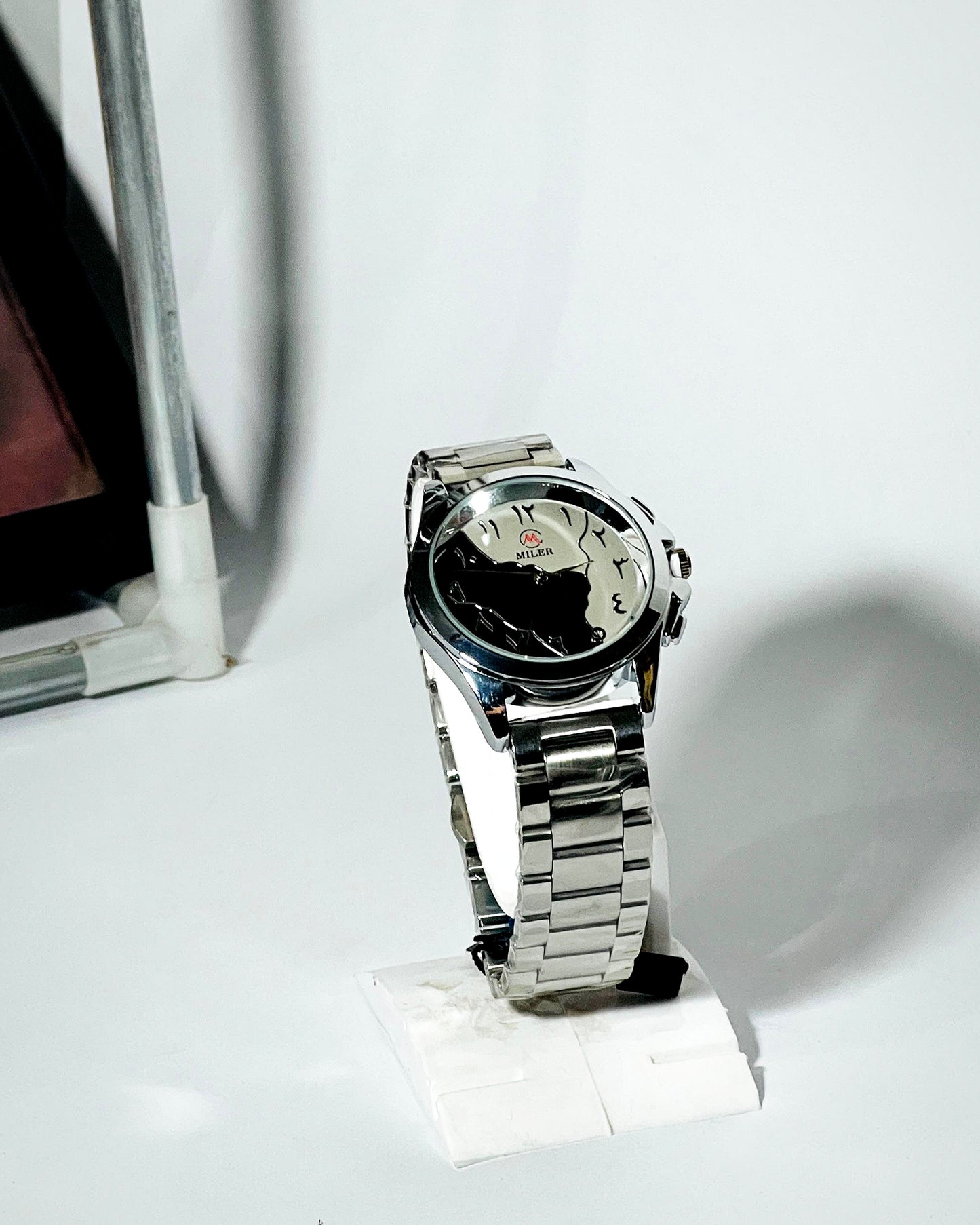 Arabic Aura Chain Watch | Golden & Silver Edition.
