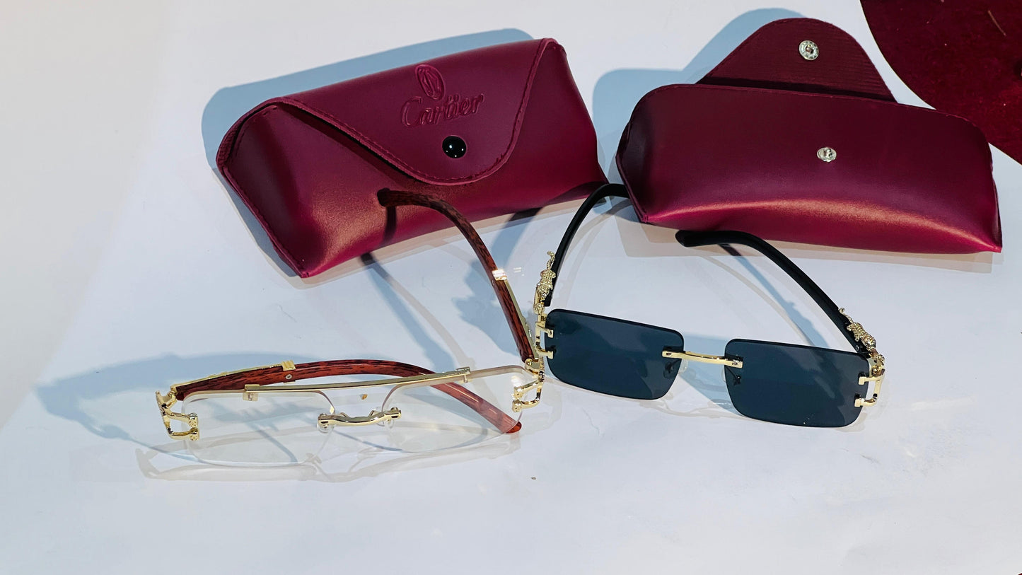 Buy one Get one free!! | Solar magic glasses X Mafia cheetah glasses.